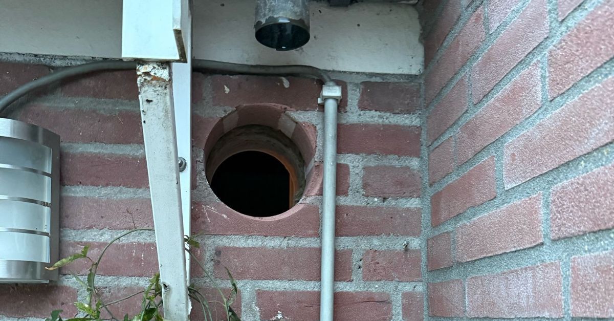 Afschot van riool door fundering: bepaal eerst hoogtes, daarna het boorgat