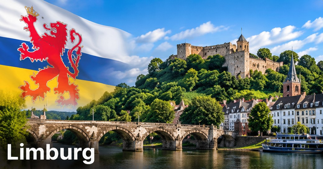 Limburg met Limburgse vlag